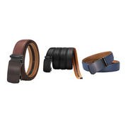 🎁 Leather Ratchet Belt With Adjustable Buckle💼