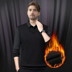 Men's Layered Look Knitted Shirt