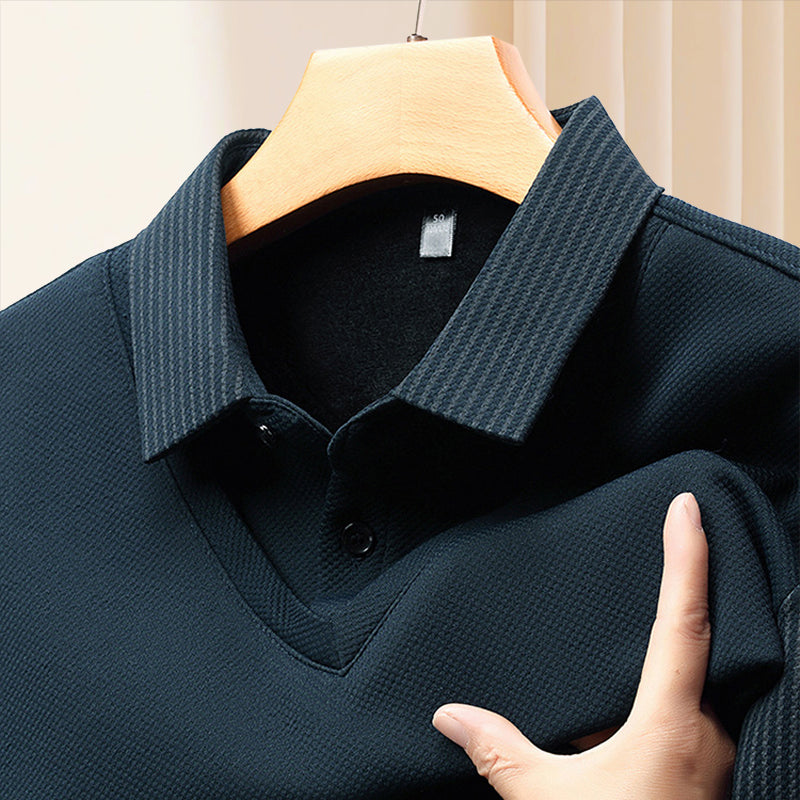 🎁 Hot Sale 45% OFF 🔥Striped Lapel Fake Two-Piece Shirt