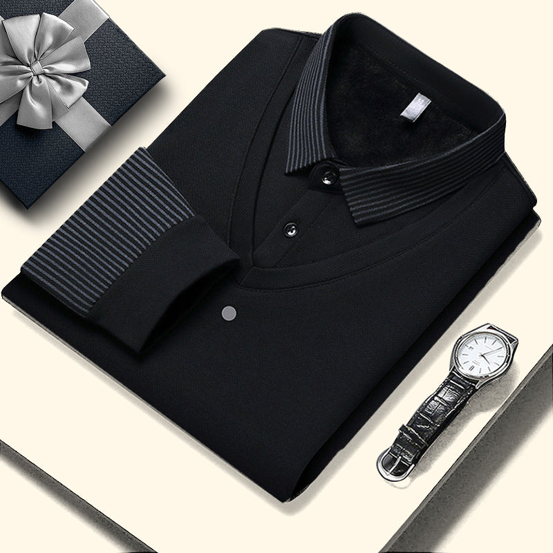 🎁 Hot Sale 45% OFF 🔥Striped Lapel Fake Two-Piece Shirt