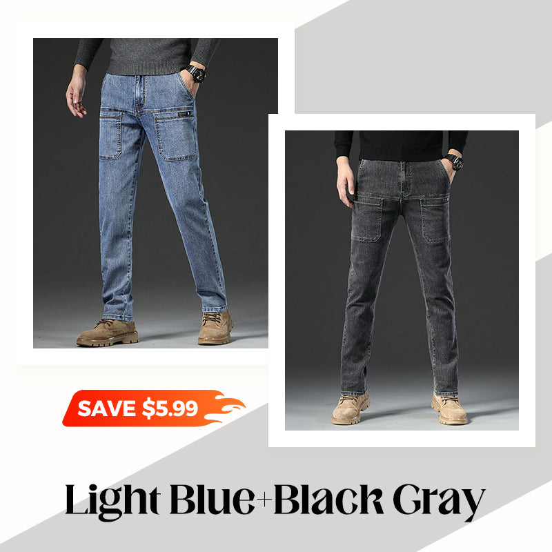 Men's Slim Fit 6 Pocket Jeans