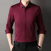 🔥2025 HOT SALE🔥Men's Wrinkle-Free Button-Down Shirt