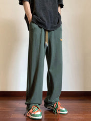 Men's Relaxed Straight-Leg 100% Cotton Sweatpants