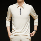 Men's Ice-Silk Lapel Shirt