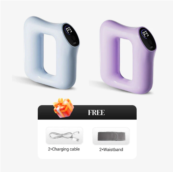 🏆Handheld Fascia Massage Ring | 5-Speed Deep Tissue with Adjustable Strap for Neck & Back🌿👑
