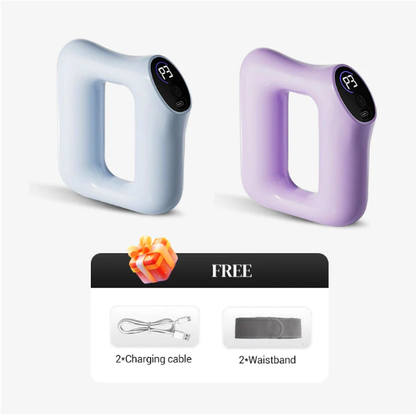 🏆Handheld Fascia Massage Ring | 5-Speed Deep Tissue with Adjustable Strap for Neck & Back🌿👑