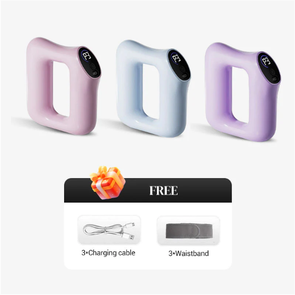 🏆Handheld Fascia Massage Ring | 5-Speed Deep Tissue with Adjustable Strap for Neck & Back🌿👑