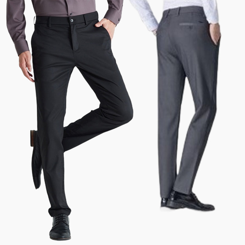 👑Fliwos Men's Elegant Series/Slim-fit Shaping Pants.💥Clearance sale 67% discount