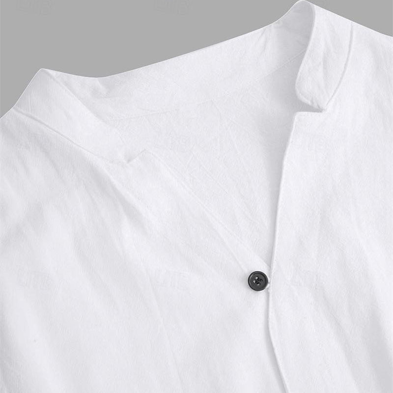 🎉67% Discount Surprise!🎉Fliwos Men's Trendy Cotton Linen Top & Pants Two-Piece Set