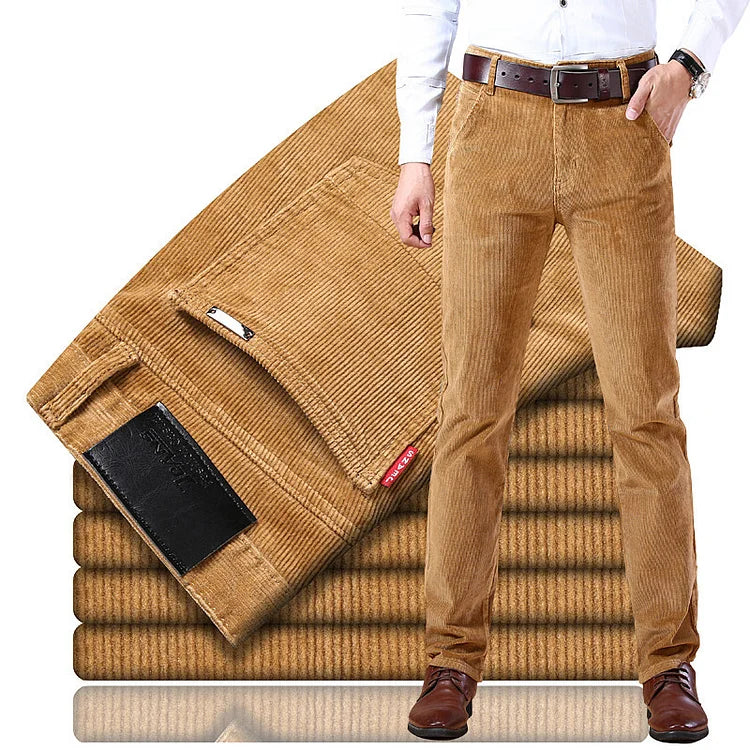 Men's Multicolor Corduroy Commuter Pants