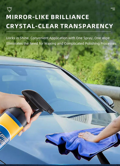 📣📣BUY 1 GET 1 FREE🔥HOT SALE✨Advanced Car Quick-acting Coating Agent Spray(Bonus towel included with every purchase!)