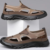 🔥2025 New Men's Shoes - Fliwos Mesh Hollow Lightweight Soft Sole Sandals
