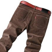 Men's Multicolor Corduroy Commuter Pants