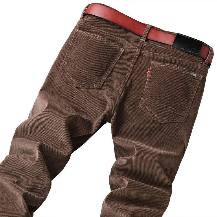 Men's Multicolor Corduroy Commuter Pants