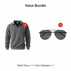 🔥New arrivals offer-Men's Casual Half-Zip Cable-Knit Sweater