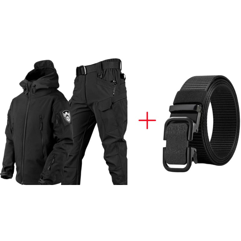Men's Tactical Soft Shell Jacket & Pants Set