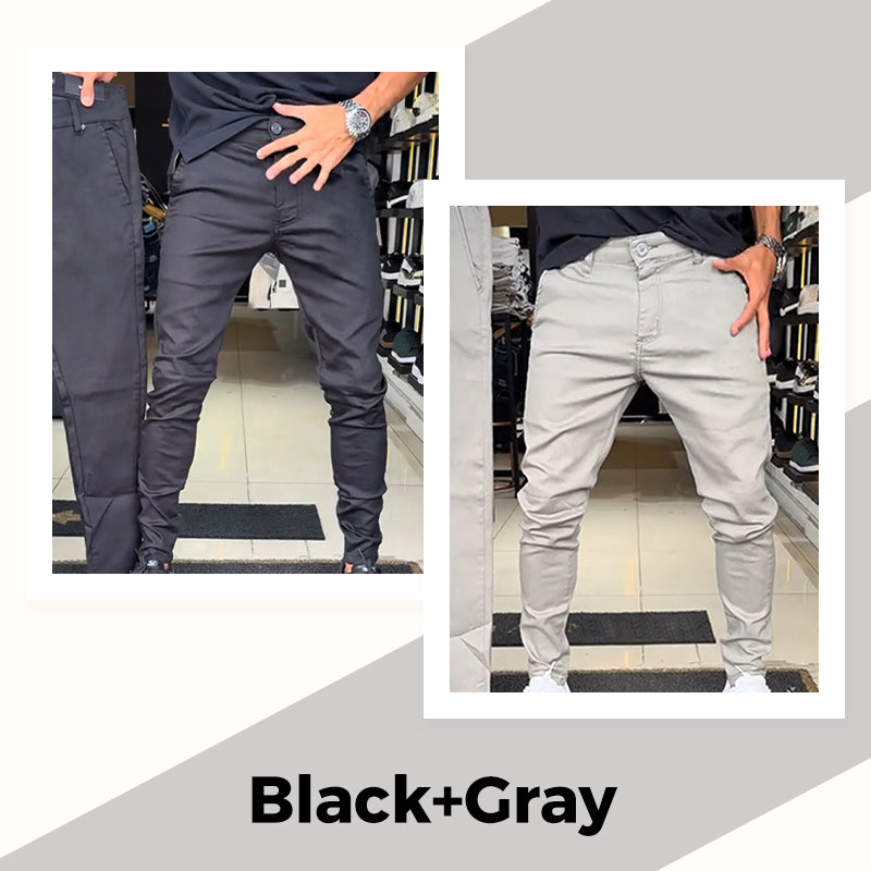🔥Best Seller🔥Men’s Slim-Fit Casual Solid Color Pants