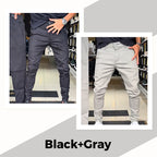 👖Men’s Casual Slim-Fit Solid Color Pants+Belt (✈️Free Shipping)