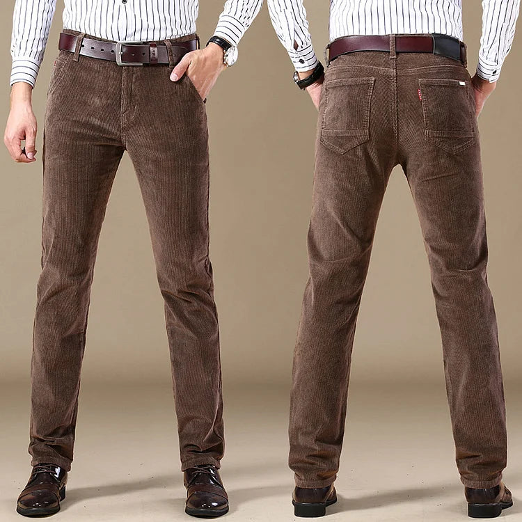 Men's Multicolor Corduroy Commuter Pants