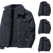 ✨Cozy and warm✨Men's Fleece Thickened Casual Thermal Jacket