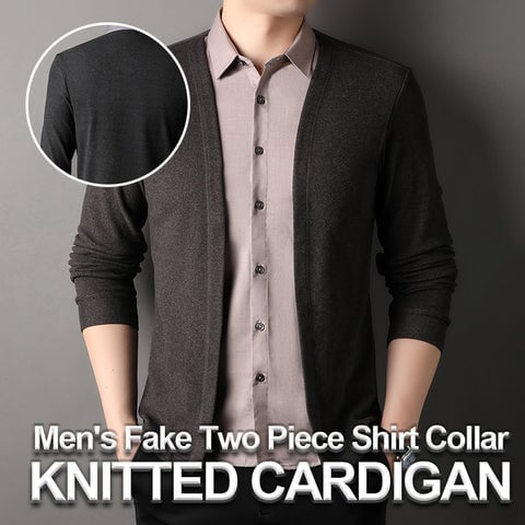 🔥Men's Double-layer seagull collar polo shirt. 👔✨