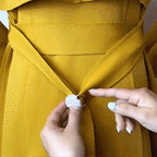 ✨ French Elegant Coat Scarf Buckle – Elegance at your fingertips!