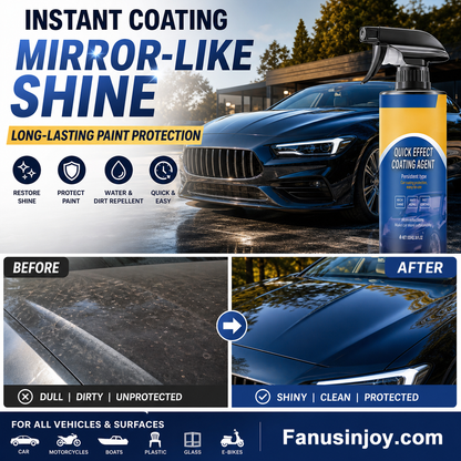 📣📣BUY 1 GET 1 FREE🔥HOT SALE✨Advanced Car Quick-acting Coating Agent Spray(Bonus towel included with every purchase!)