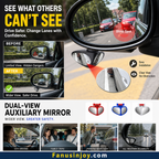 👀🚗HD Waterproof Dual-Sided Parking Mirror