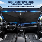 🎁2026 New Arrivals 50% OFF💥50K+ SOLD! Upgraded Car Windshield Sun Shade Umbrella☂️