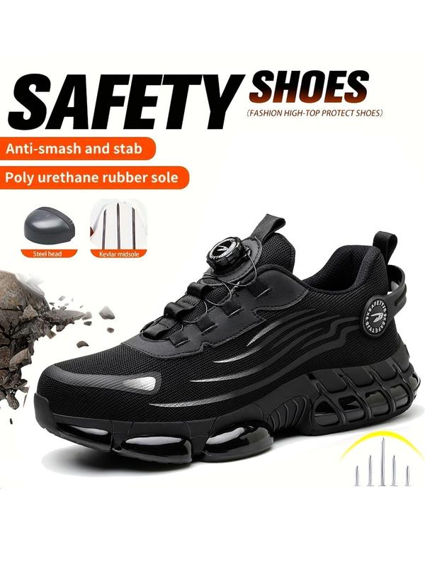 Knob-type anti-slip and anti-puncture 🛠️work safety shoes👟