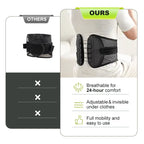 Adjustable Lumbar Support Belt - Relieves Back Pain & Improves Posture