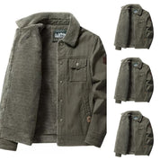 ✨Cozy and warm✨Men's Fleece Thickened Casual Thermal Jacket