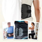 Adjustable Lumbar Support Belt - Relieves Back Pain & Improves Posture