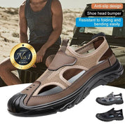 🔥2025 New Men's Shoes - Fliwos Mesh Hollow Lightweight Soft Sole Sandals