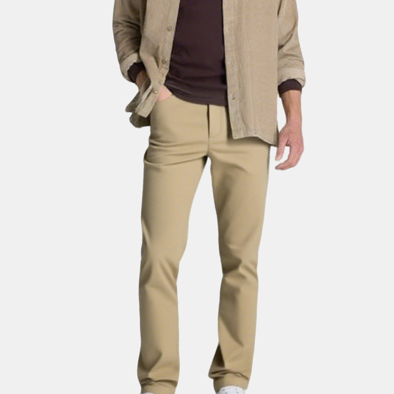 👖Men’s Casual Slim-Fit Solid Color Pants+Belt (✈️Free Shipping)