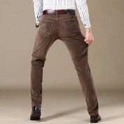 Men's Multicolor Corduroy Commuter Pants