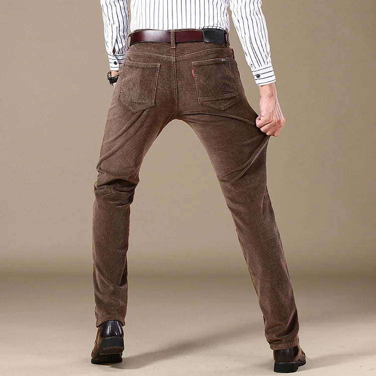 Men's Multicolor Corduroy Commuter Pants