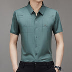 Men's Ice Silk Wrinkle-Free Polos