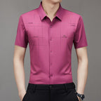 Men's Ice Silk Wrinkle-Free Polos