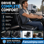 💥50% OFF !!!⏰Non-Slip Memory Foam Seat Cushion – Sciatica Relief, Breathable Mesh & Universal Fit for Car, Office & Wheelchair