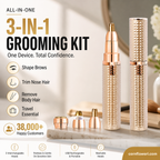 2026 Sale — Over 38,000 Sold! Portable Electric Eyebrow Trimmer – Interchangeable Heads