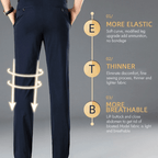 Men’s Lightweight Dress Pants – Keeps Its Shape All Day