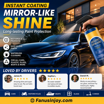 📣📣BUY 1 GET 1 FREE🔥HOT SALE✨Advanced Car Quick-acting Coating Agent Spray(Bonus towel included with every purchase!)
