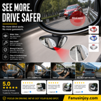 👀🚗HD Waterproof Dual-Sided Parking Mirror