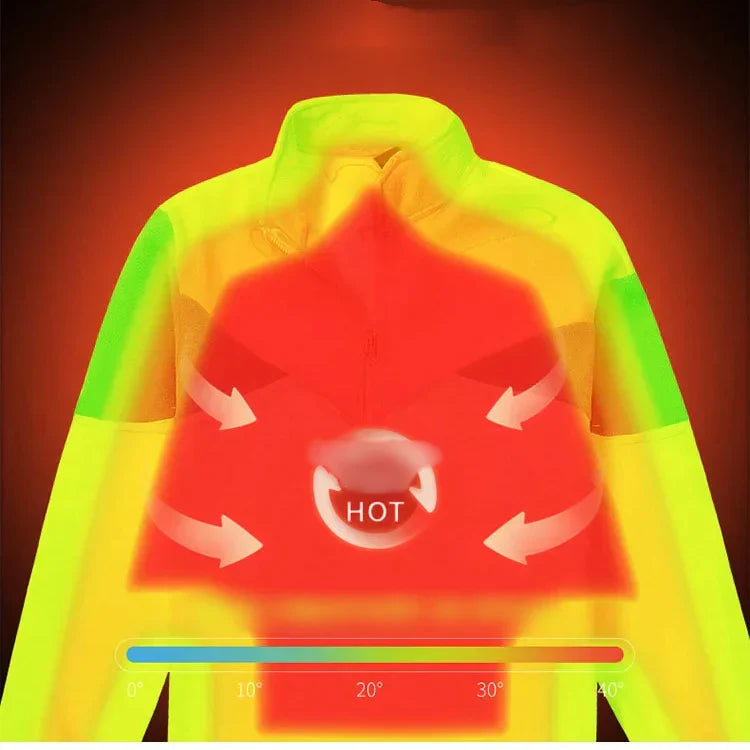 Men’s Outdoor Hooded Fleece Jacket