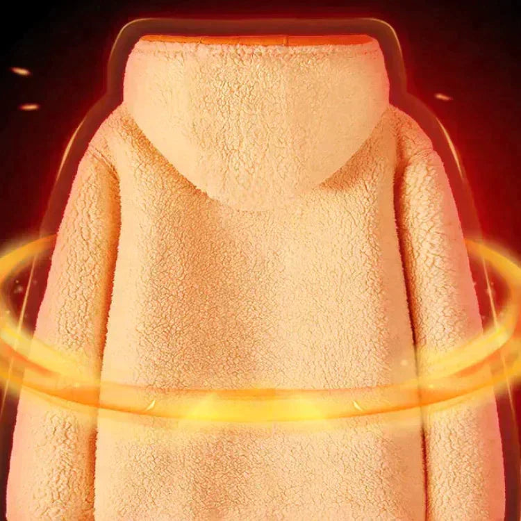 Men’s Outdoor Hooded Fleece Jacket