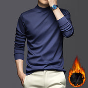 🔥New Hot Selling🔥Men's Mercerized Cotton Stretch Warm Base Layer Top