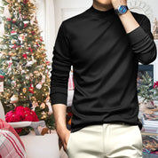 🔥New Hot Selling🔥Men's Mercerized Cotton Stretch Warm Base Layer Top