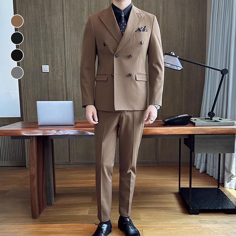 Men’s Premium 3-Piece Suit – Jacket, Vest & Matching Pants