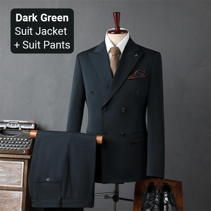 Men’s Premium 3-Piece Suit – Jacket, Vest & Matching Pants